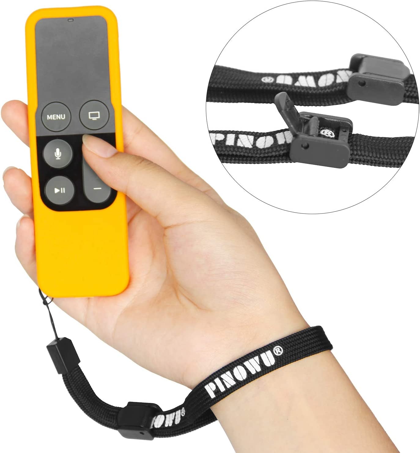 Remote Sleeve Case Compatible with Apple TV 4K 4Th Generation Remote Control, Silicone Lightweight Shockproof Skin Case Fortv 4K Siri Remote Control (2Pcs:Orange and Turquoise)